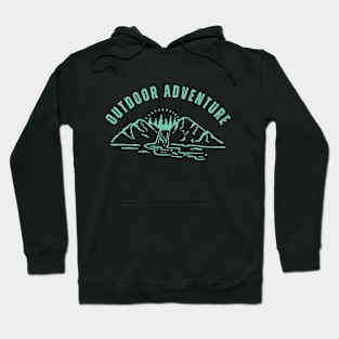 Van Life Camping Outdoor Adventure Hoodie